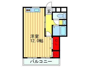 レオハイム田口の物件間取画像